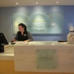 Relaxing at the Willow Stream Spa in Monte Carlo